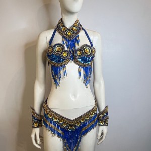 Bikini Samba Cabaret Bleu Roi